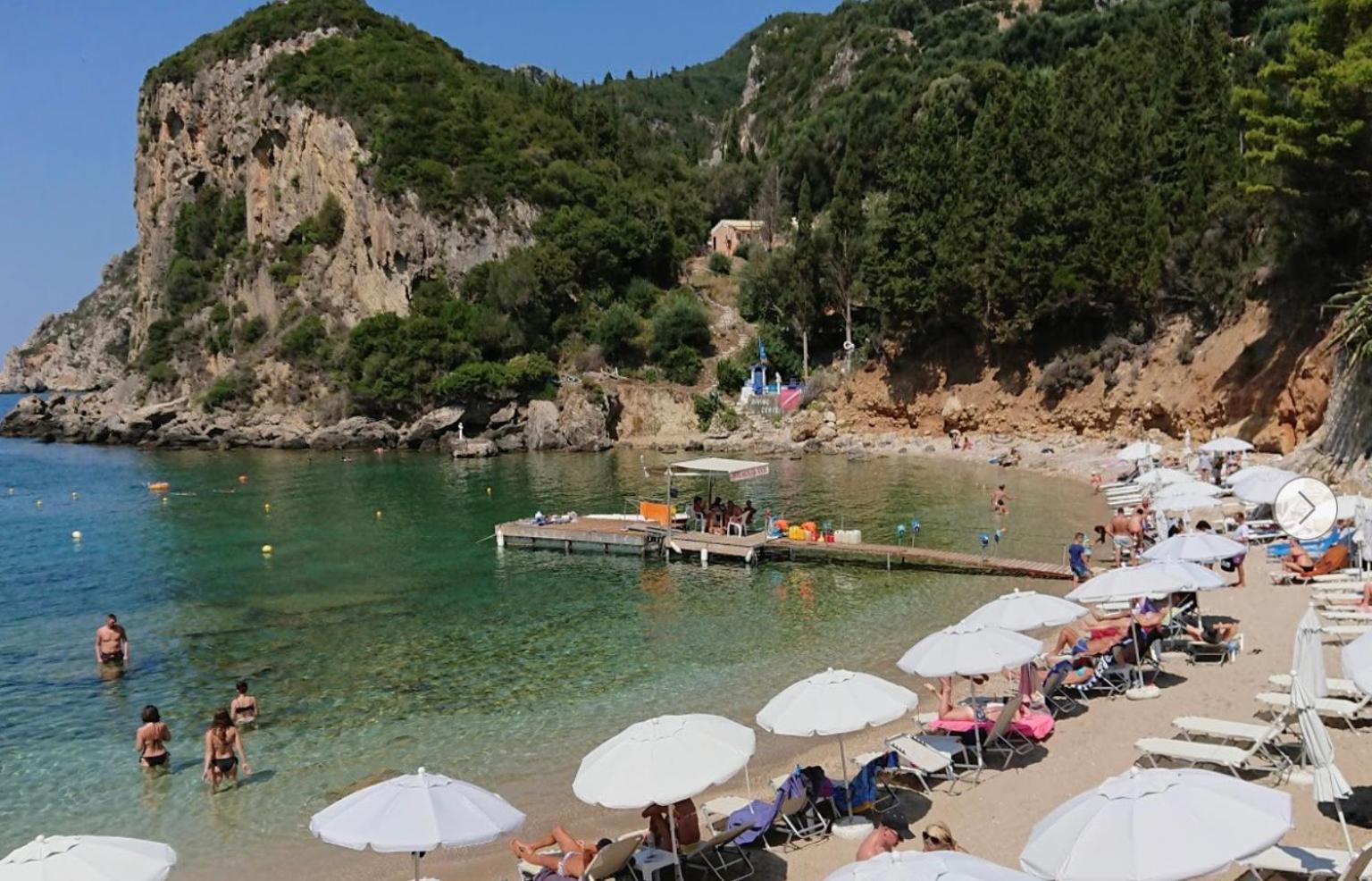 Villa Ampelaki "30 Meters To Beach" Paleokastritsa Exterior foto